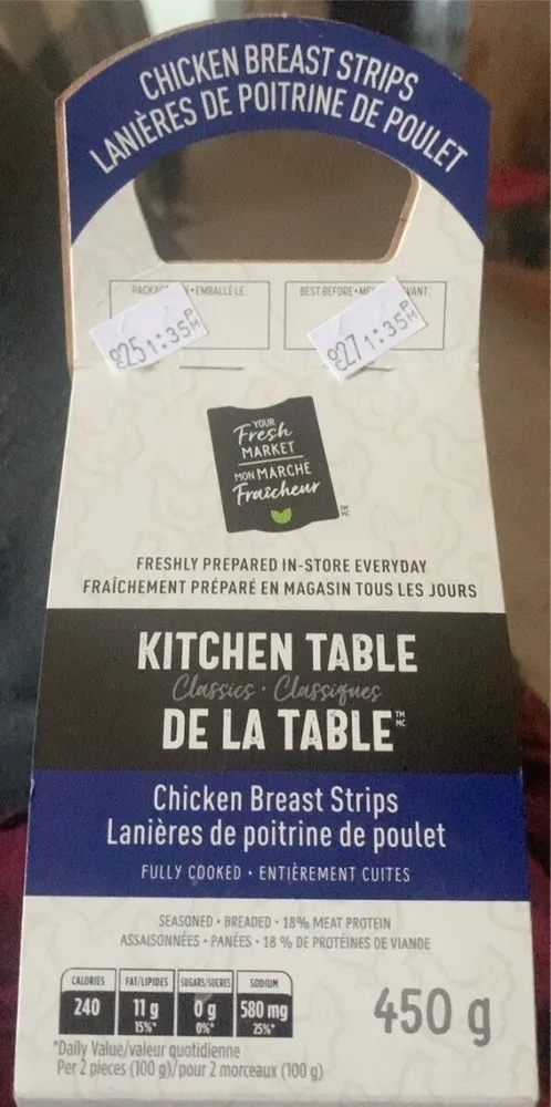 Kitchen Table Classics - Chicken Breast Strips