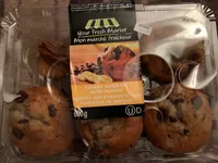 Banana Chocolate-Chunk Muffins