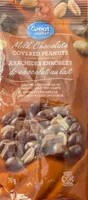 Milk chocolate covered peanuts