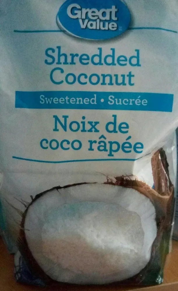 Shredded coconut /sweetened
