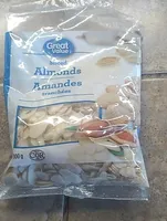 Amandes tranchées