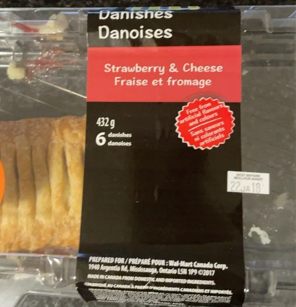 Strawberry and cheese
