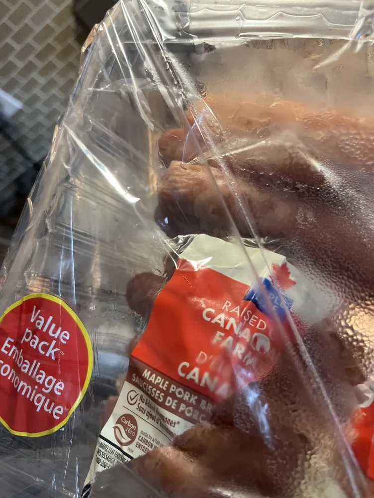 Maple pork breakfast sausages