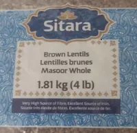 Brown lentils