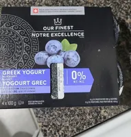 Blueberry Greek Yogury