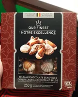 Chocolat belge (coquillages)