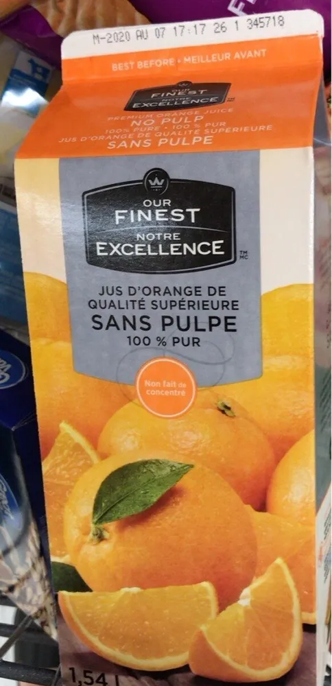 Jus d’orange