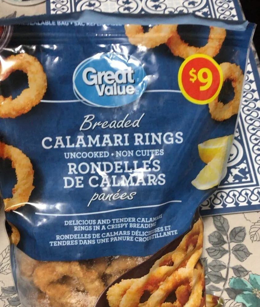 Rondelles de Calamars