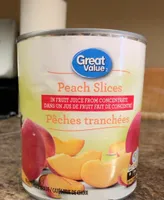 Peach slices