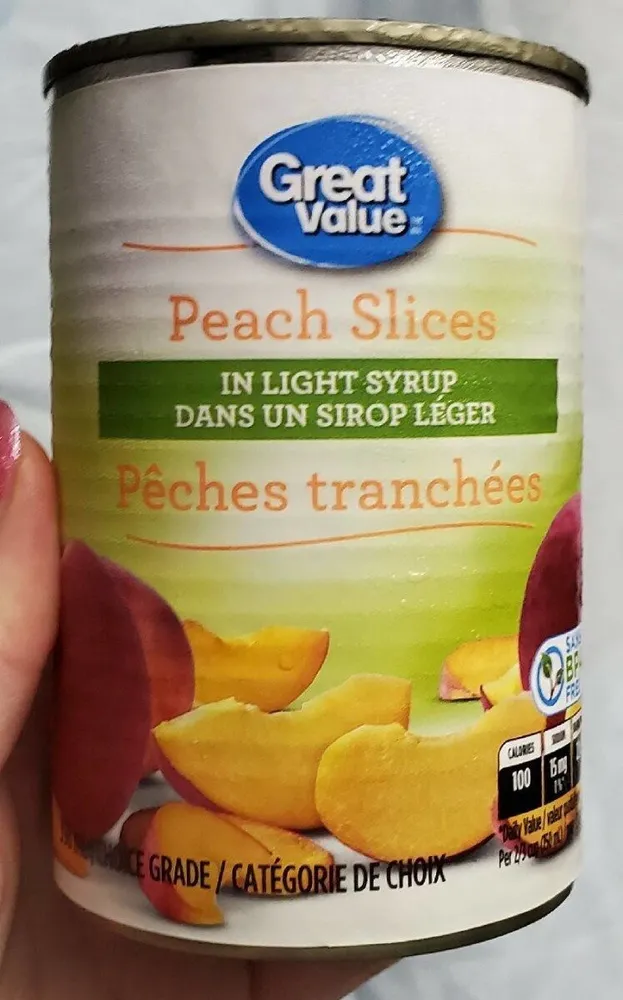 Peach Slices in Light Syrup