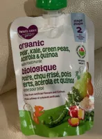 Pear, kale, green peas, acerola, & quinoa