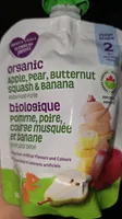 organic biological baby food puree
