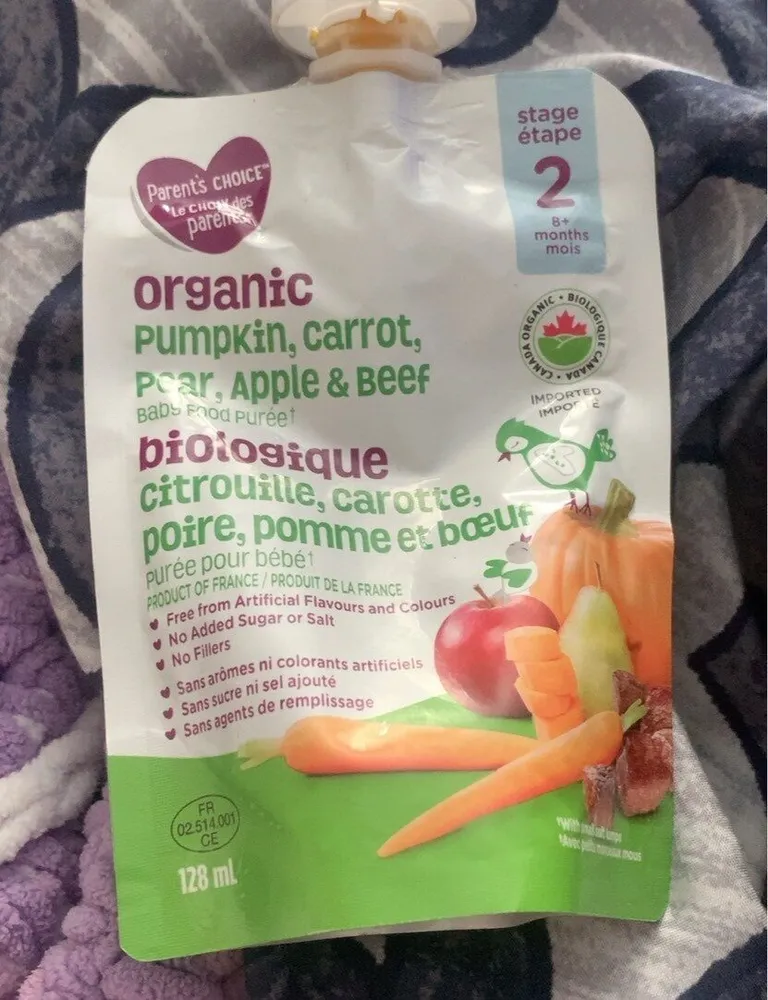 Pumpkin, Carrot, Pear, Apple & Beef
