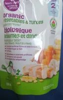 Organic vegetables and turkey