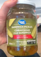 Sandwich Pickles Hot & Spicy