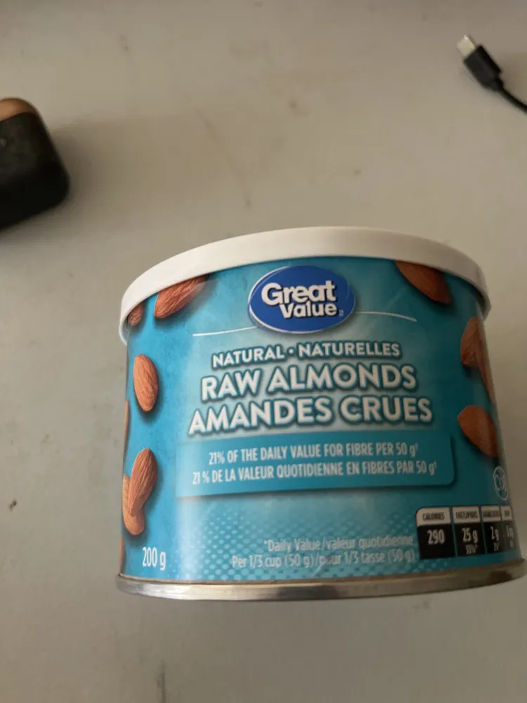 Natural Raw Almonds