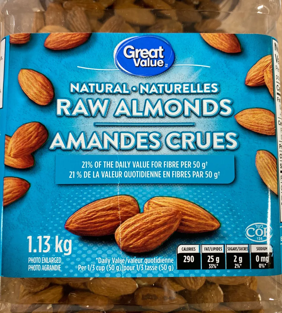 Natural Raw Almonds