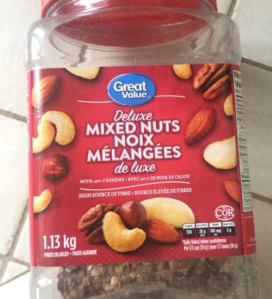 Noix mélangées de luxe