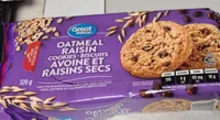 Oatmeal raisin cookies