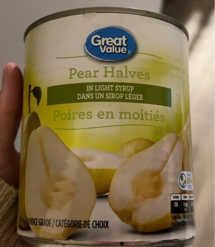 Pear Halves in light syrup