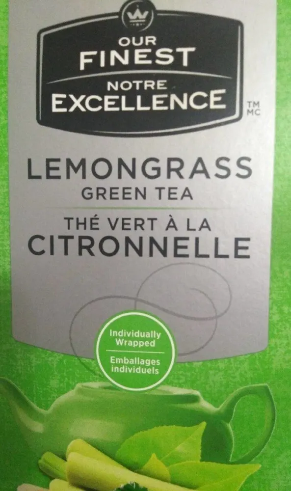 Thè vert à la citronnelle