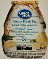 Lemon Black Tea Liquid Water Enhancer
