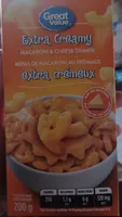 Extra creamy macaroni and cheese dinner
