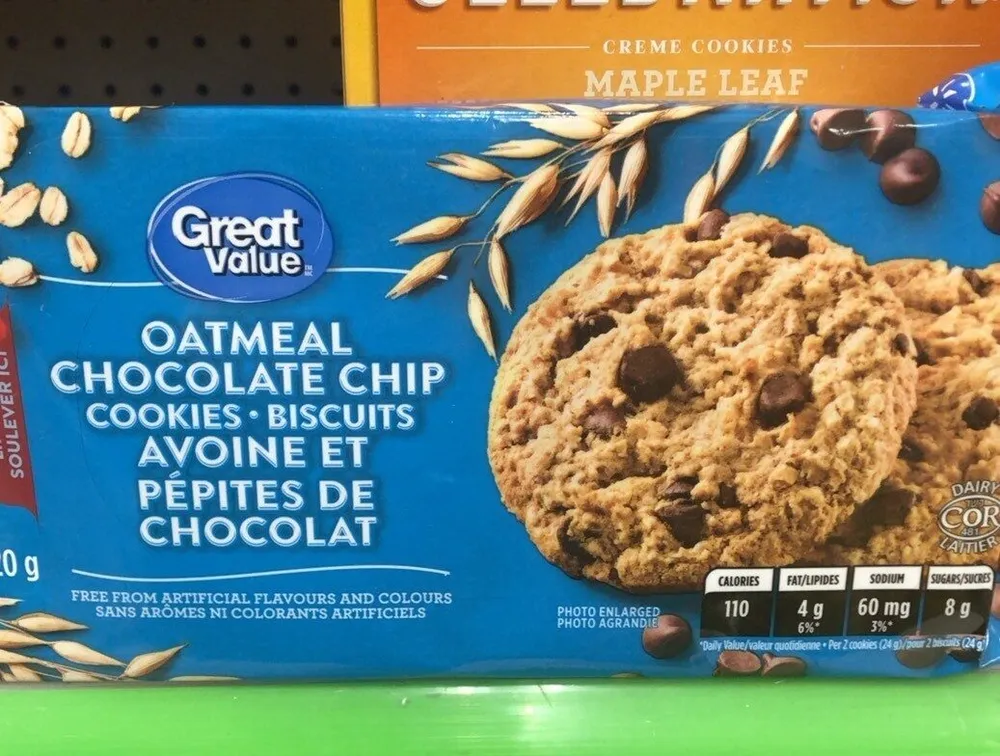 Oatmeal chocolate chip cookies