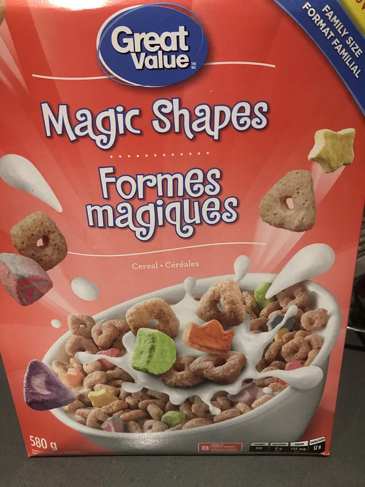 Céréales formes magiques