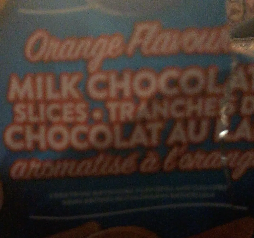 Orange aromatosef chocoalte