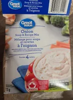 Melange soupe oignon