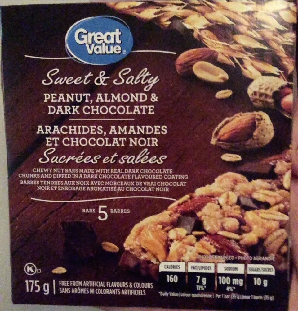 Barres sucrées et salées