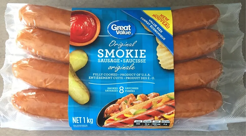 Saucisse sauvage fumée