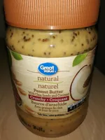 Beurre d'arachide aux graines de chia et noix de coco