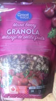 Mixed berry Granola