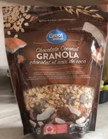 Granola chocolat et noix de coco
