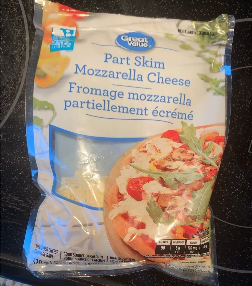 RN - Partly Skim Mozzarella Shredded