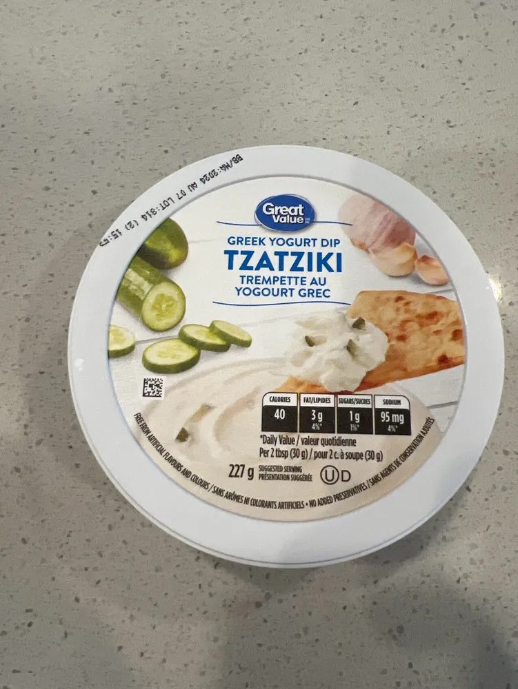 Greek Yogurt Tzatziki Dip