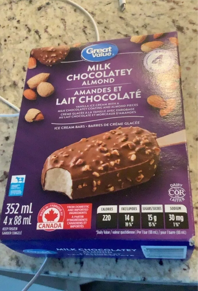 Milk Chocolatey Almond