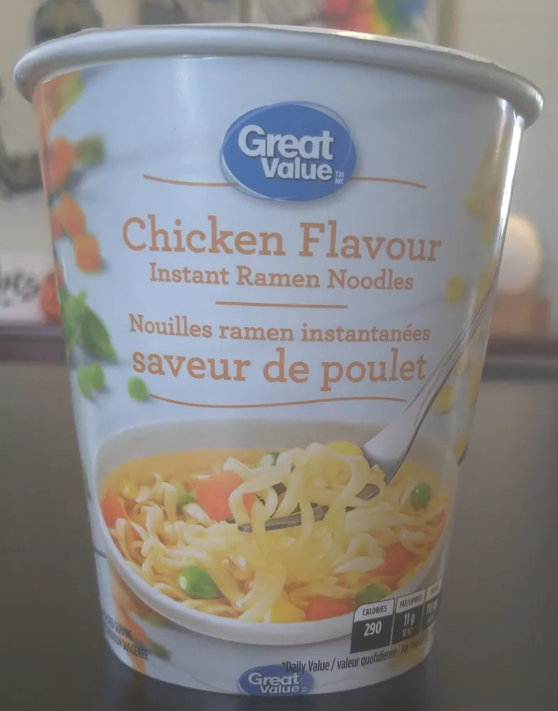 Chicken Flavour Instant Ramen Noodles