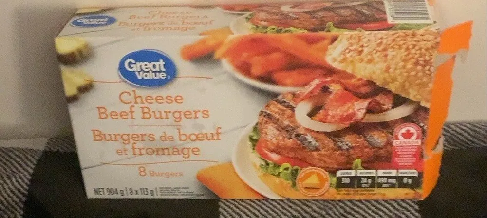 Cheese Beef Burgers