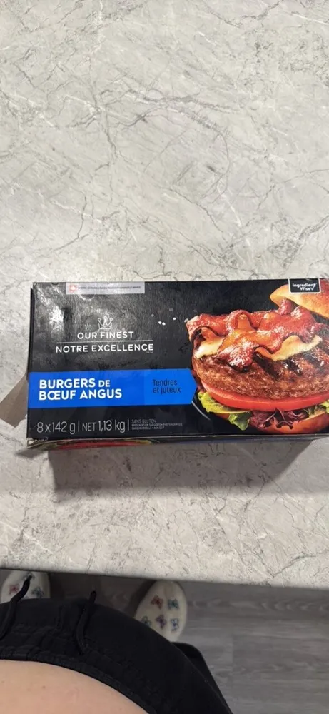 BURGERS DE BŒUF ANGUS