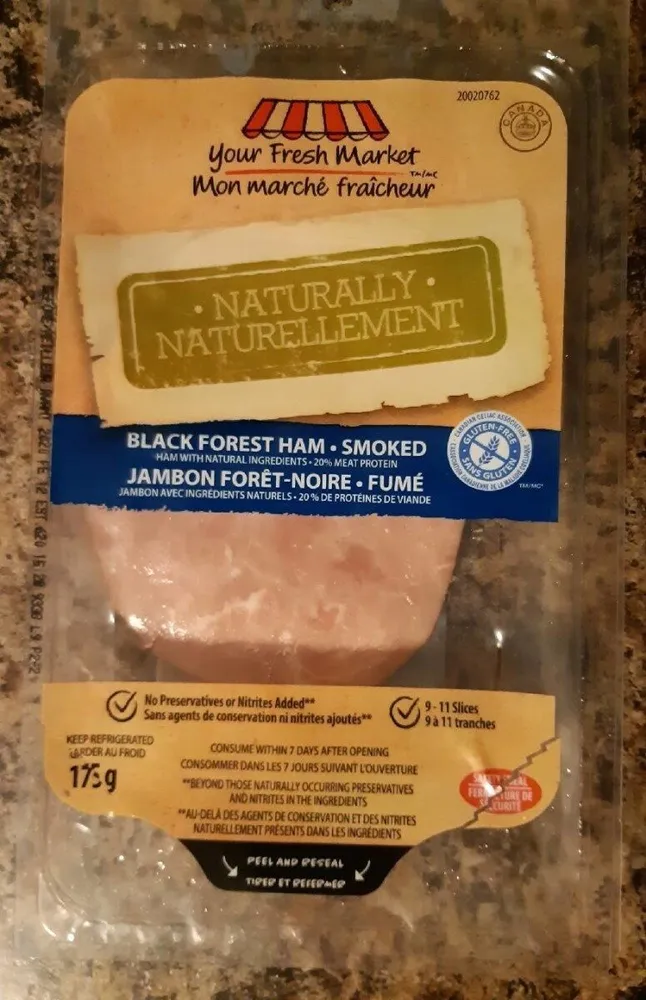 Black forest ham - smoked