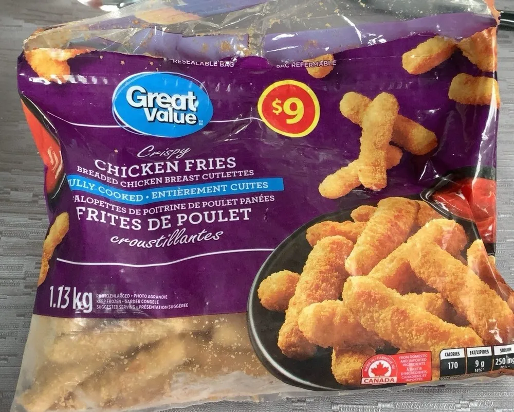 Frites de poulet