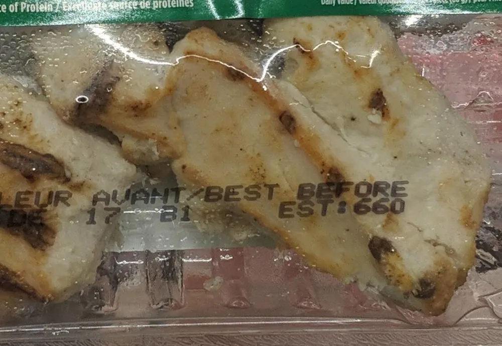 Chicken breast portion