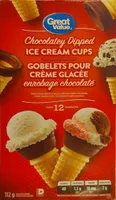Chocolatey Dipped Ice Cream Cups / Gobelets pour crème glacée enrobage chocolaté
