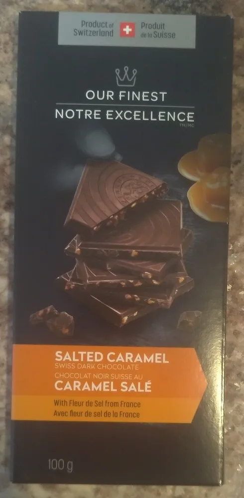 Salted Caramel Swiss Dark Chocolate