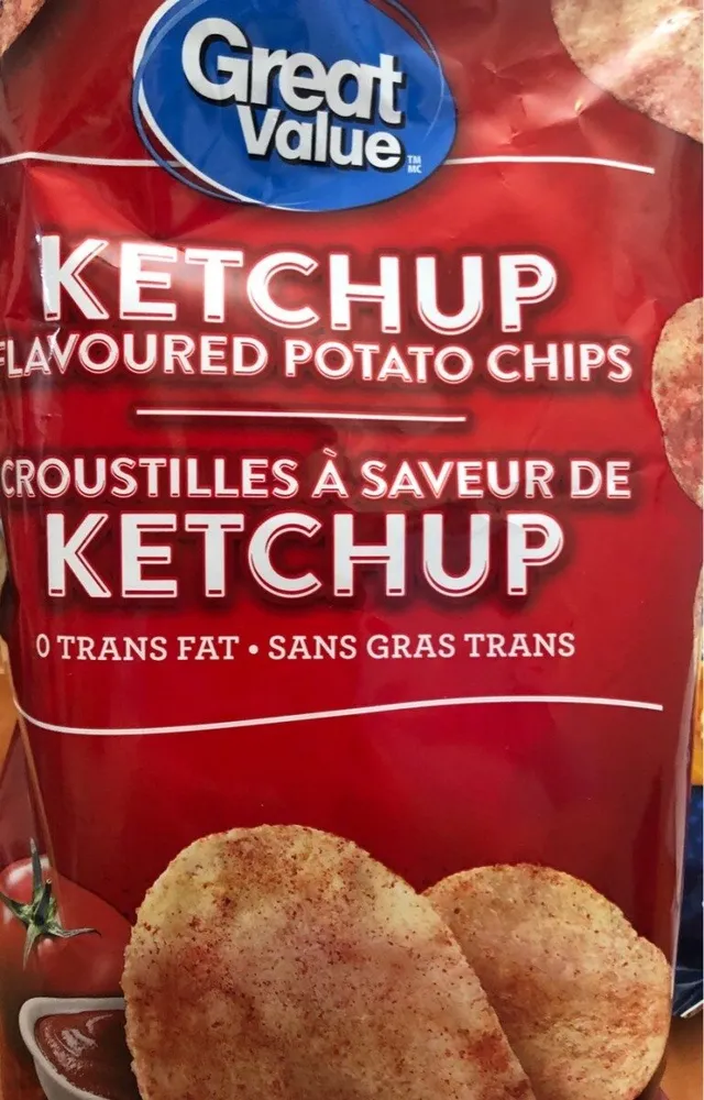 Chips aux ketchup