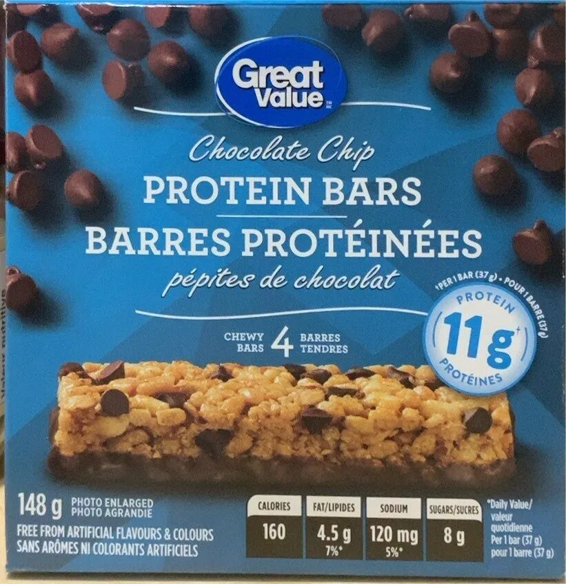 Chocolate chip protein bars