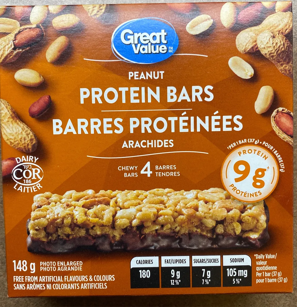 Peanut Protein Bars